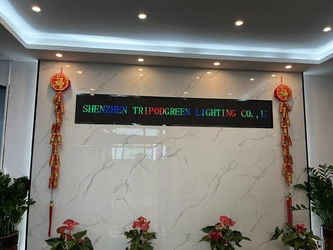 ΚΙΝΑ Shenzhen Tripodgreen Lighting Co., Ltd.