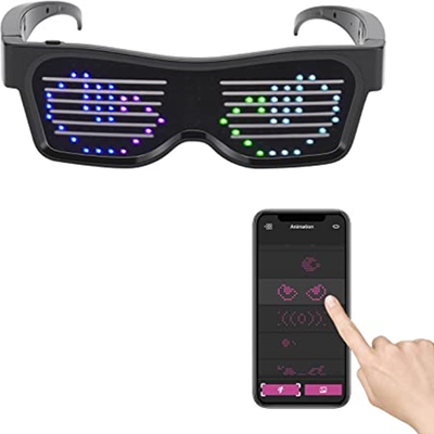 APP έλεγξε τα φωτεινά γυαλιά DIY των προγραμματίσημων οδηγήσεων μοναδικά