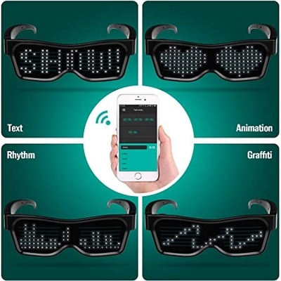 Το Bluetooth App σύνδεσε έξυπνα DIY Eyeglasses γυαλιών των προγραμματίσημων οδηγήσεων