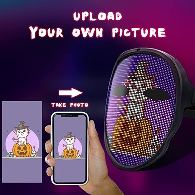 App προγραμματίσημο οδηγημένο αποκριές πρόσωπο μασκών για τη μεταμφίεση Cosplay
