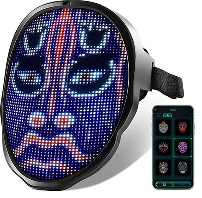 Μάσκα των προγραμματίσημων οδηγήσεων Bluetooth για τη μεταμφίεση κόμματος Cosplay κοστουμιών